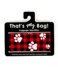 That's My Bag - Buffalo Check Paws