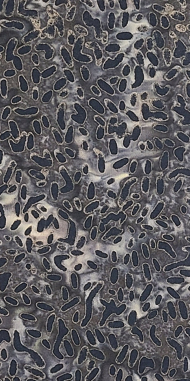 Cooling Tie -  Black Batik