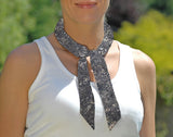 Cooling Tie -  Black Batik