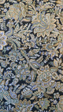 Cooling Tie -  Black Paisley Floral