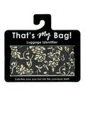 That's My Bag - Black & White Flowers