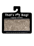 That's My Bag - Taupe Circles