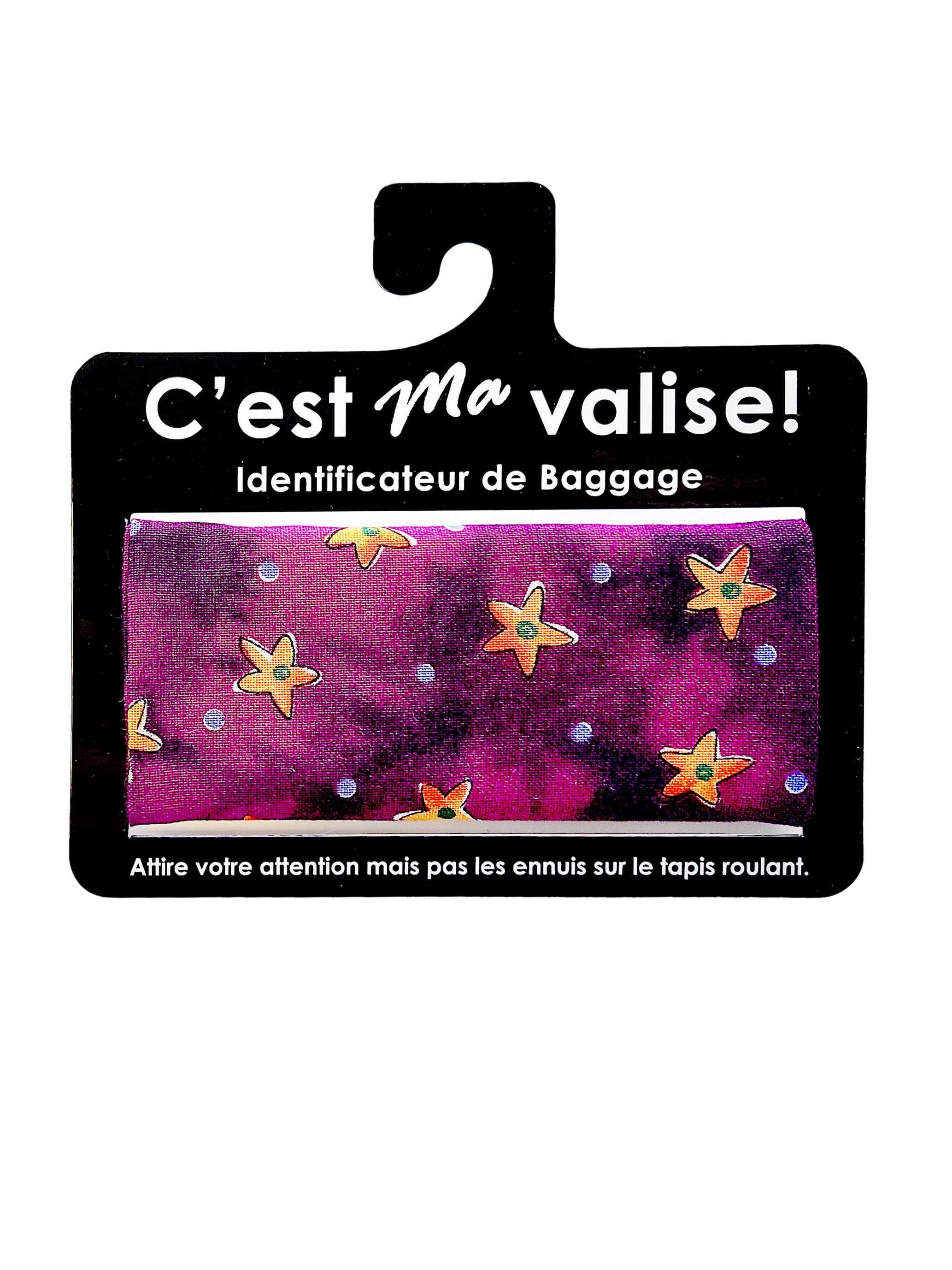 That's My Bag - Purple With Orange Stars