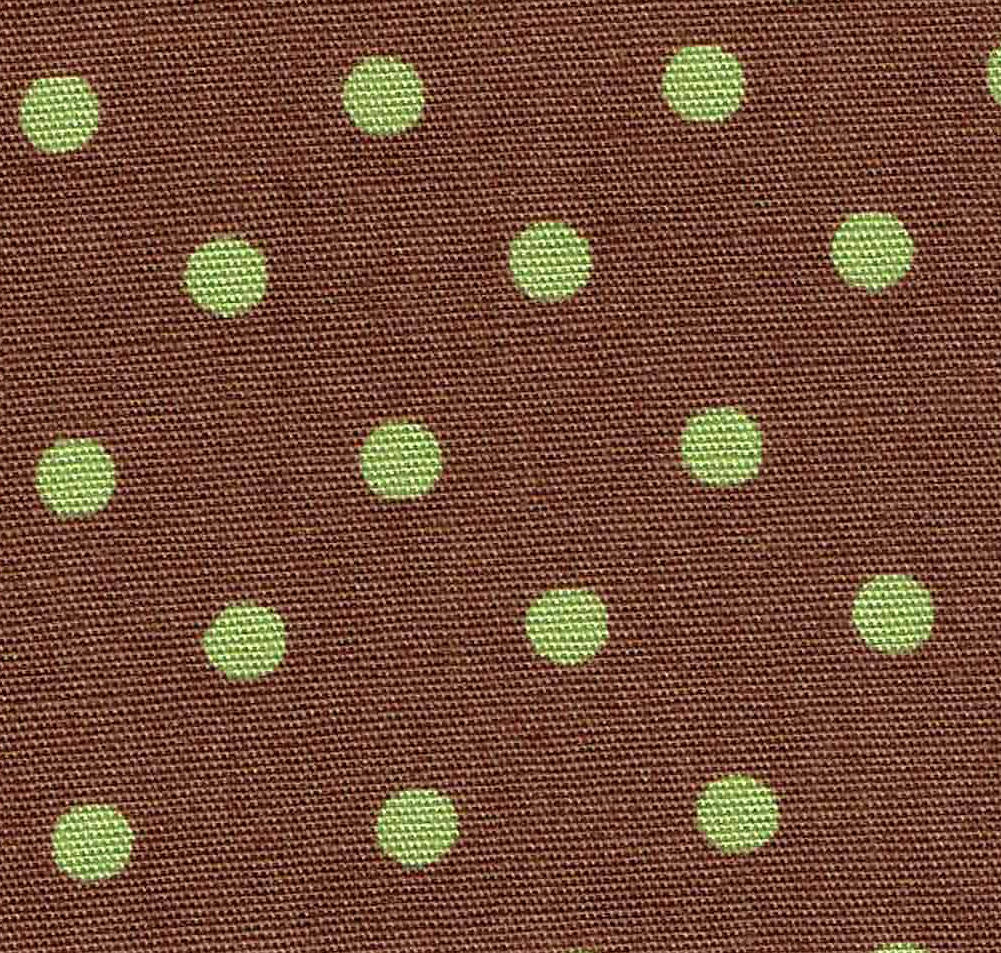 That's My Bag - L072 Green Dot On Brown