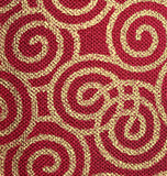 That's My Bag - Red & Gold Swirls