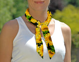 Cooling Tie - Sunflowers