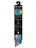 Cooling Tie - Teal Sun Batik