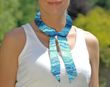 Cooling Tie -  Aqua Ombre