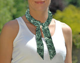 Cooling Tie - Forest Batik
