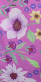 Cooling Tie -  Pink Watercolour Daisy