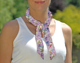 Cooling Tie -  Orchids