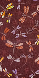 Cooling Tie -  Maroon Dragonfly
