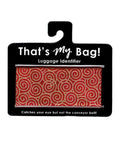 That's My Bag - Red & Gold Swirls