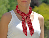 Cooling Tie - Red Bandana